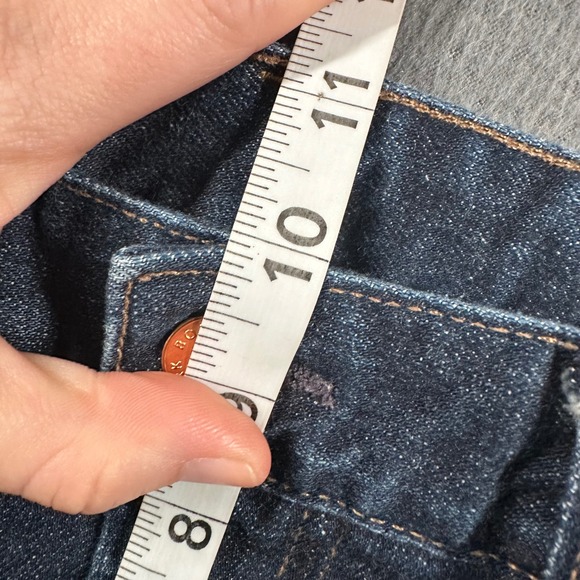 Bonobos Slevedge Slim Jeans Mens 31x30 Blue Dark Wash Made in USA Whiskered - Picture 10 of 16